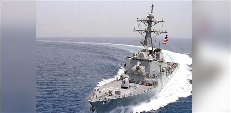 US Navy fires warning flare as Iran speedboat approaches