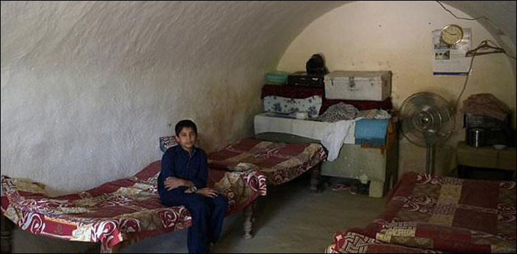 In this Attock village, home is where the cave is