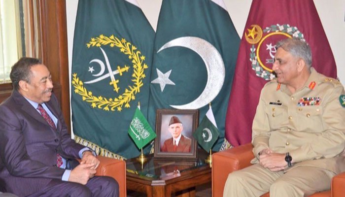 COAS Bajwa, Saudi Asst. Defence Minister discuss regional security