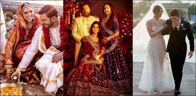 2018: The year of long and lavish weddings