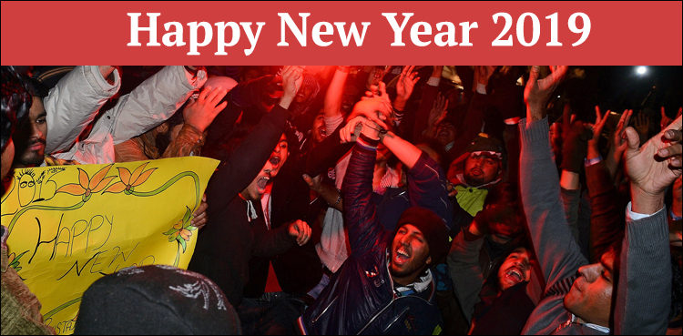 Pakistan and the world welcome year 2019 with new hopes