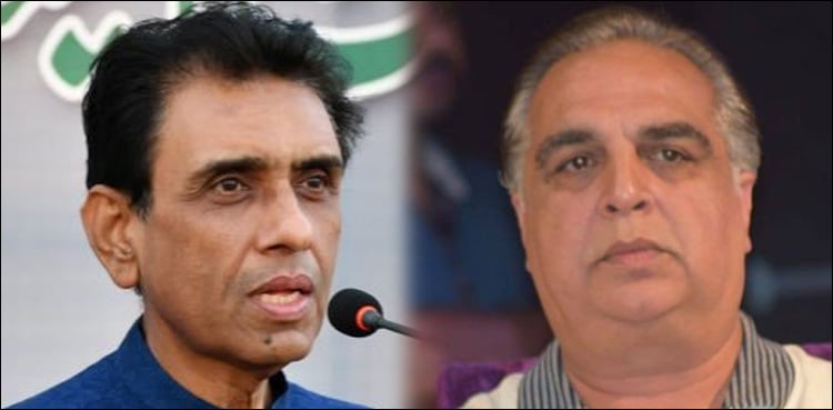 Khalid Maqbool, Imran Ismail discuss anti-encroachment operation in Karachi
