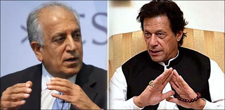 Afghan peace process: PM Imran meets US envoy Zalmay Khalilzad