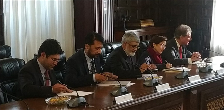 FM Qureshi calls on President Ashraf Ghani in Kabul