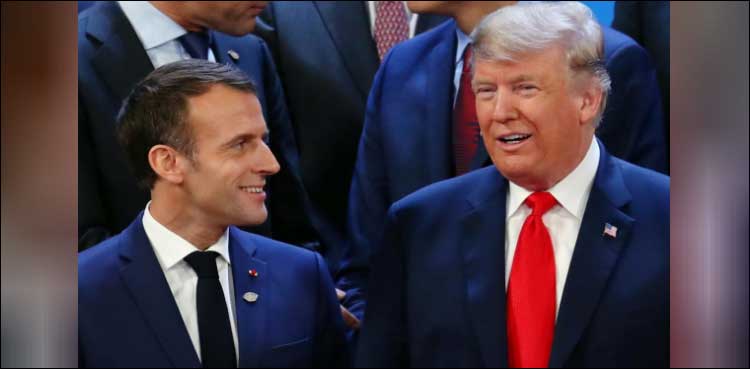 Trump mocks Macron again over French fuel tax protests