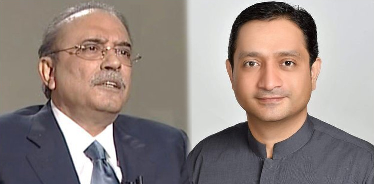 PTI files disqualification reference against Zardari