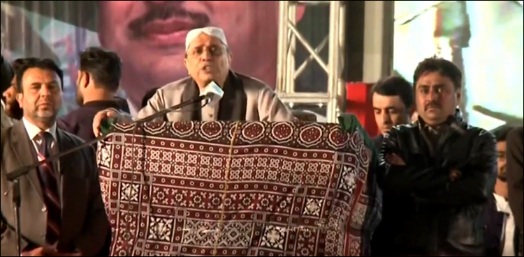 PPP eliminated terrorists from Swat in its initial 100 days in power: Zardari