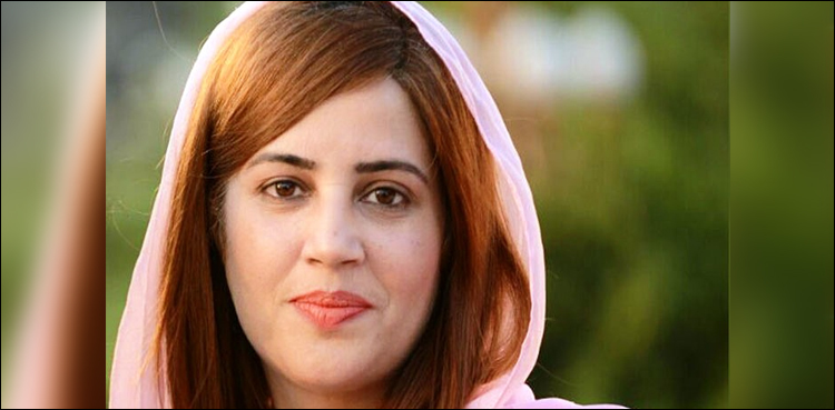 Fearing arrest, PTI's Zartaj Gul seeks transit bail from PHC