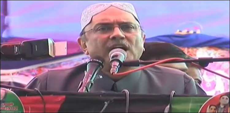 Asif Zardari says PM Imran hiding behind threat letter