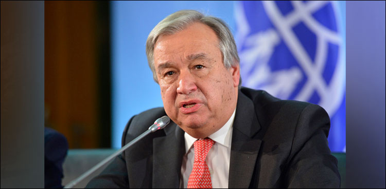 UN monitoring alarming situation in Occupied Kashmir: Guterres tells Qureshi