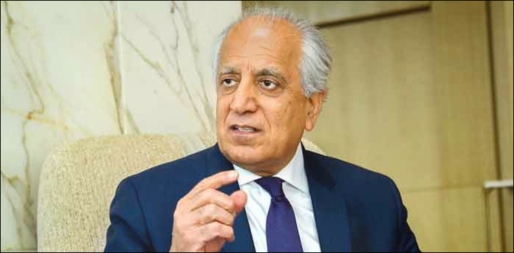 ‘We made significant progress on counter terrorism, troop withdrawal’: Khalilzad