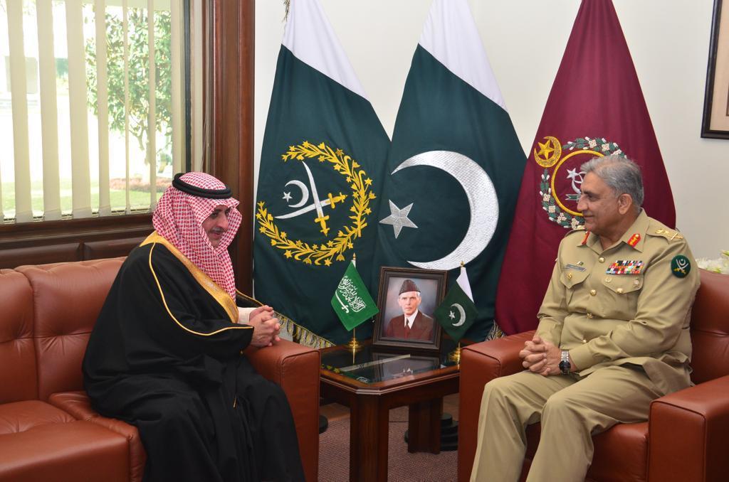 Saudi governor, COAS discuss regional security situation