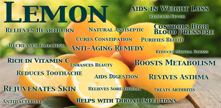 When life gives you Lemons, use them for health benefits