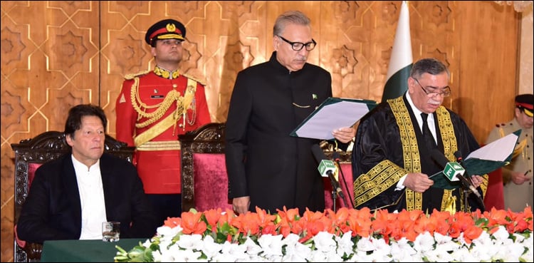 Justice Asif Saeed Khosa sworn in as Pakistan's 26th chief justice
