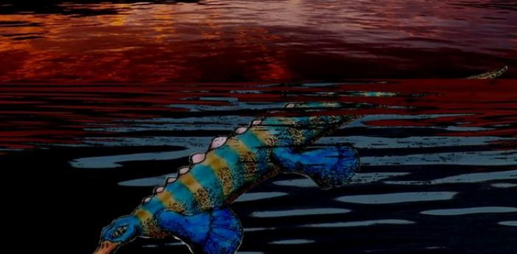 Sea reptile thrived after ancient global calamity