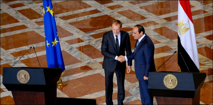 EU, Arabs tackle troubled Middle East at first summit