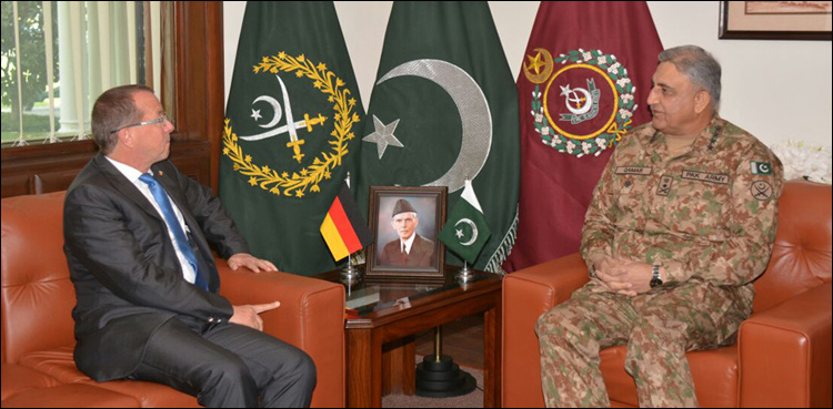German envoy lauds improved security in meeting with COAS