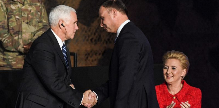 Pence hails $414 mn deal on US rockets for Poland