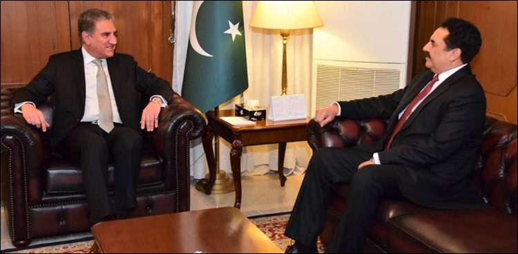 IMCTC commander-in-chief Raheel Sharif, FM Qureshi discuss regional peace, security