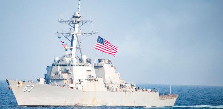 US Navy ships pass through strategic Taiwan Strait, riling China