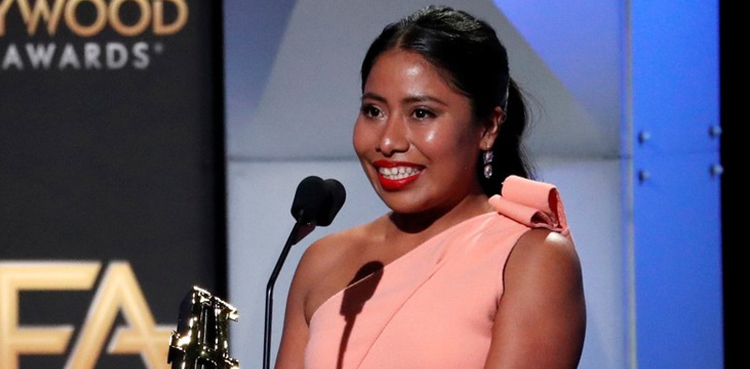 'Roma' actress says she is proud of her roots after fellow actor uses racial slur