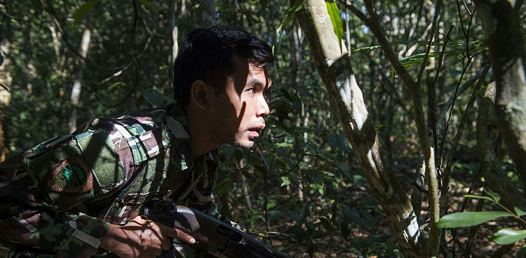 Thai forest rangers train to tackle wildlife crime