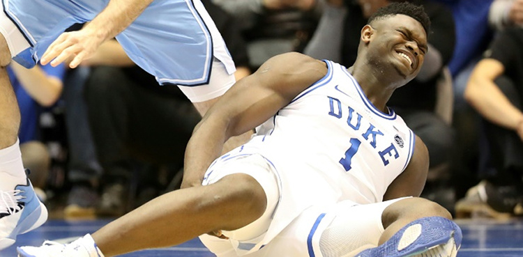 Brand in damage control mode after basketball star's shoe shreds