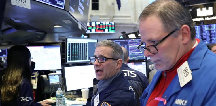 Wall St. lower from Trump's China tariff threat but recovers some losses