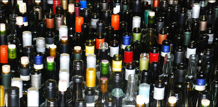 Lahore police raid illegal liquor factories, detain brands' stickers for rip off