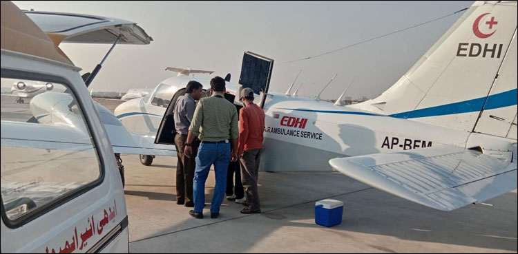 Air ambulance service: Edhi Foundation adds another aircraft to fleet