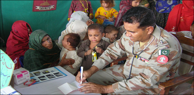 FC sets up free medical camp in Zhob