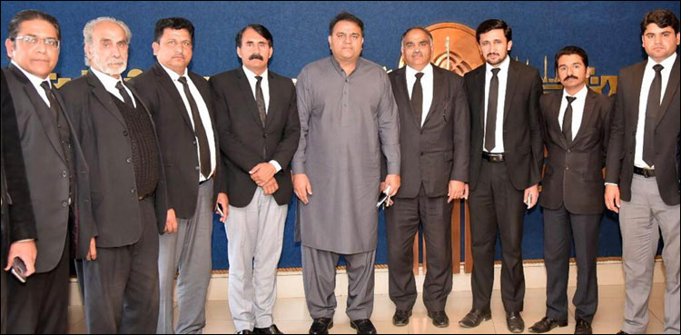 Resolution of lawyer community’s issues top priority: Fawad Chaudhary