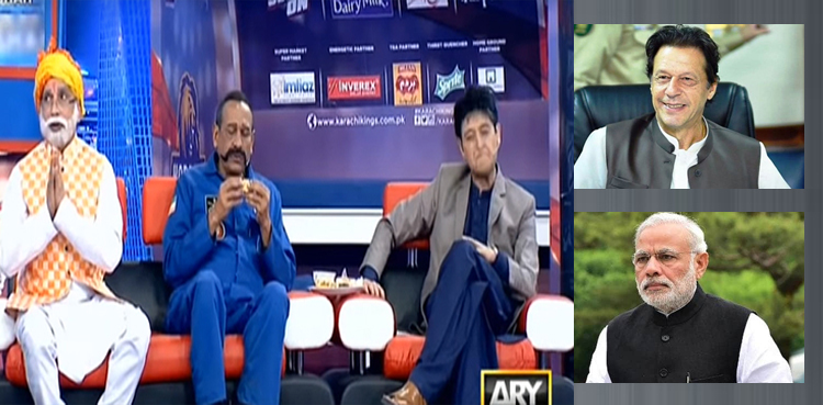 Dummy Modi, Imran come face to face; along with dummy Abhinandan