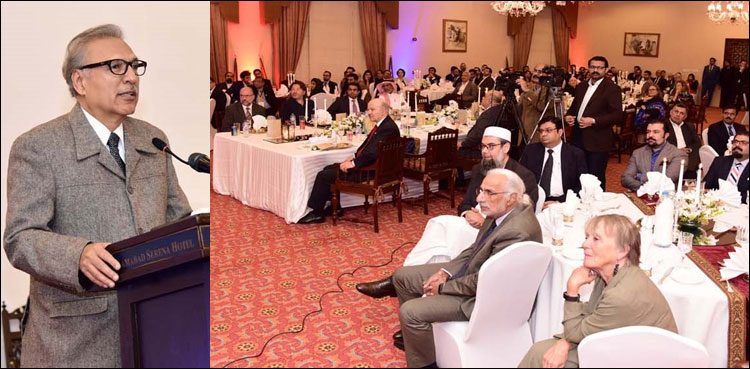 Investors' confidence increased due to peace in Pakistan: President Alvi