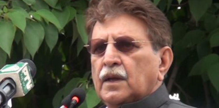 AJK PM writes to world leaders, seeks help to settle Kashmir dispute