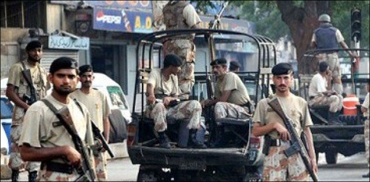 Rangers apprehend 11 suspects in Karachi
