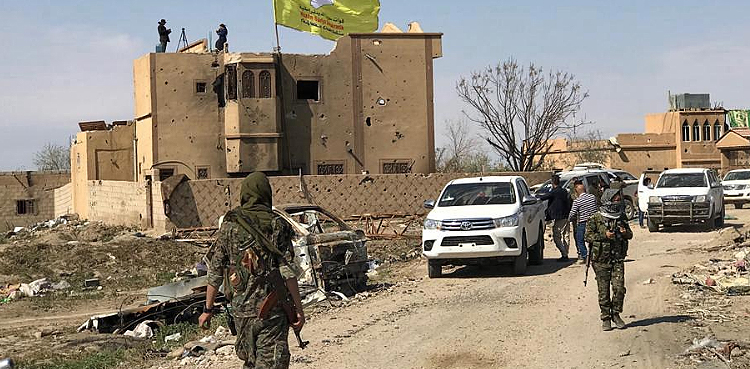 US ally SDF declares Islamic State defeated