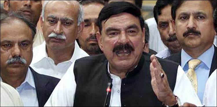 Old rail tracks main reason for train accidents: Sheikh Rasheed