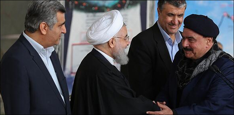 Sheikh Rasheed meets Iranian president