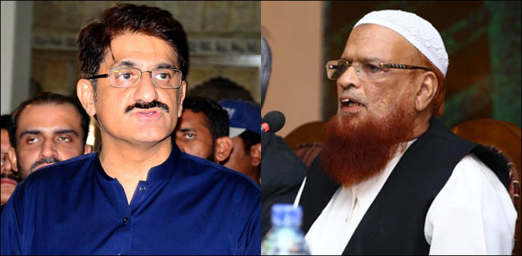 CM Murad Ali Shah visits Mufti Usmani, inquires about his health