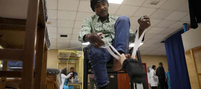 WATCH: 3D printed prosthetics developed for war victims