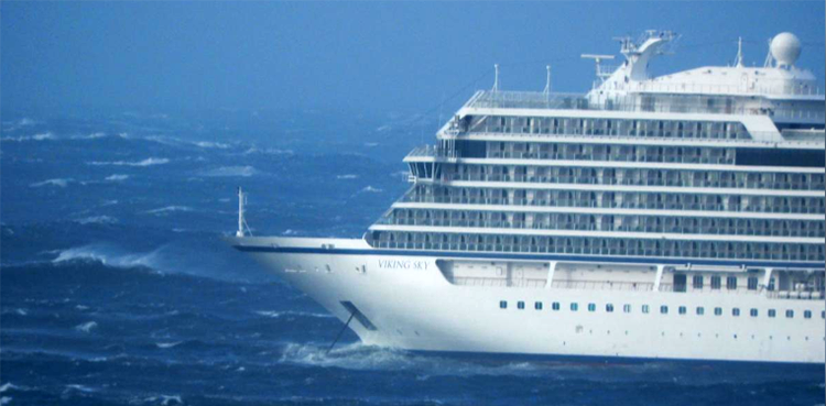 Norway says Viking cruise ship lost engines due to low levels of lubricant oil
