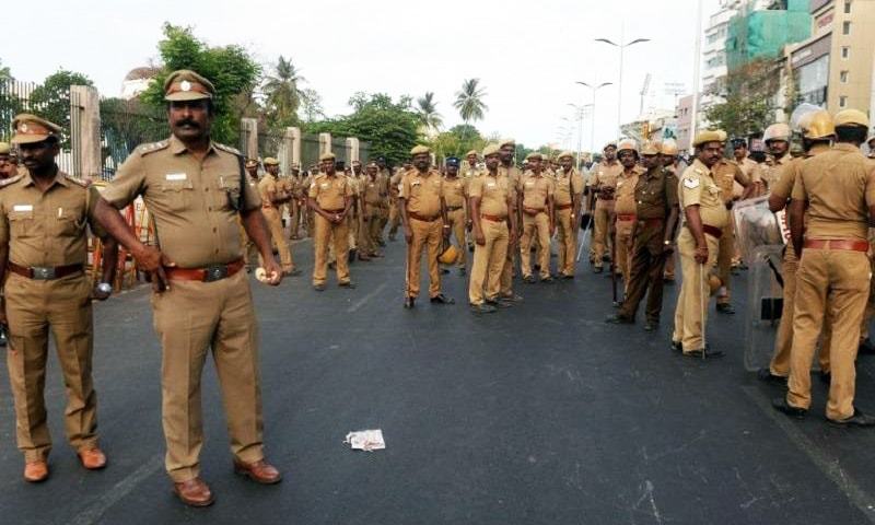 Indian police raid houses week after Sri Lanka blasts