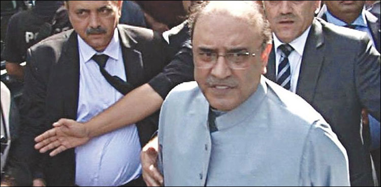 Interim bail of Zardari, Talpur extended until April 29