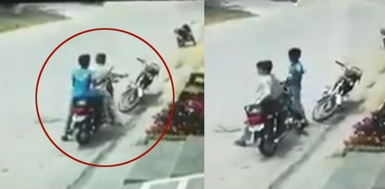 Clifton police arrest 'youngest ever' bike lifters in Karachi