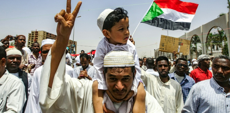 Sudan erupts with joy as military leader Ibn Ouf steps down