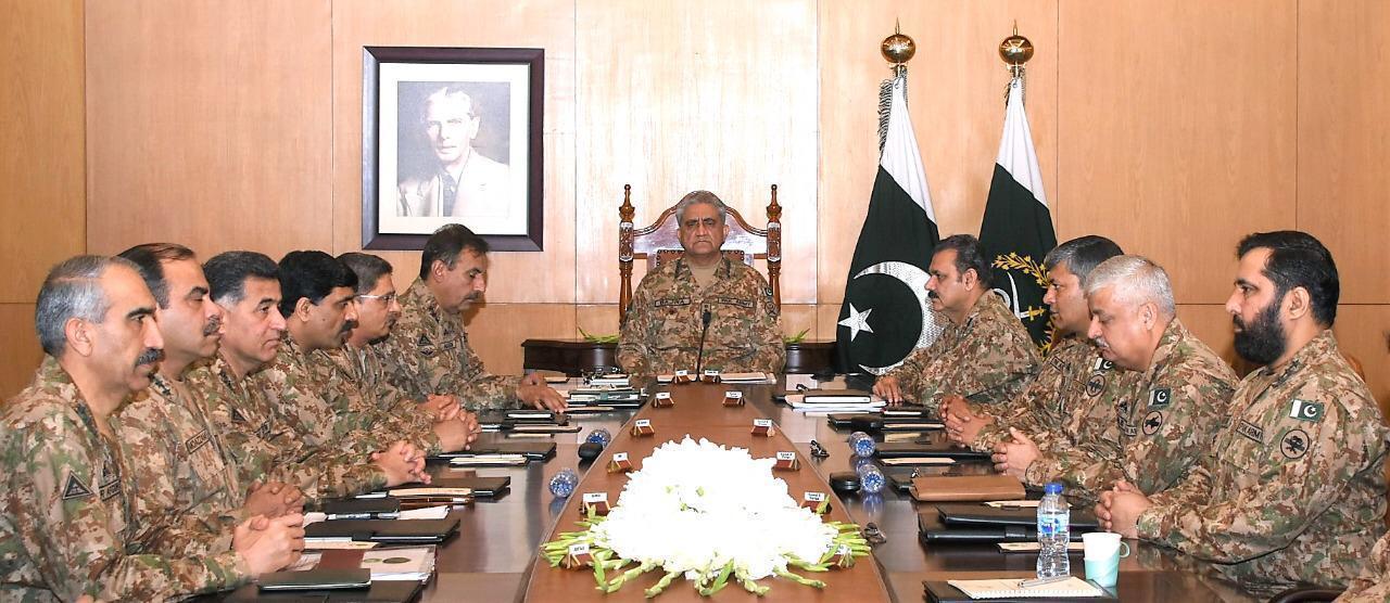 COAS presides 221st corps commanders’ conference
