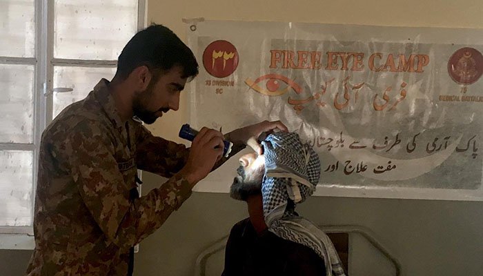 Pak Army provides medical care to over 3500 patients in Balochistan