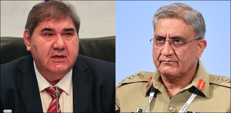 Uzbek deputy prime minister meets COAS Bajwa at GHQ
