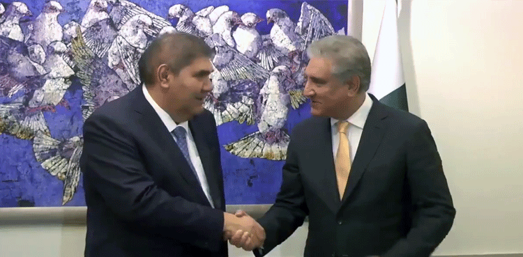 Uzbek deputy PM meets FM Qureshi, discusses bilateral ties